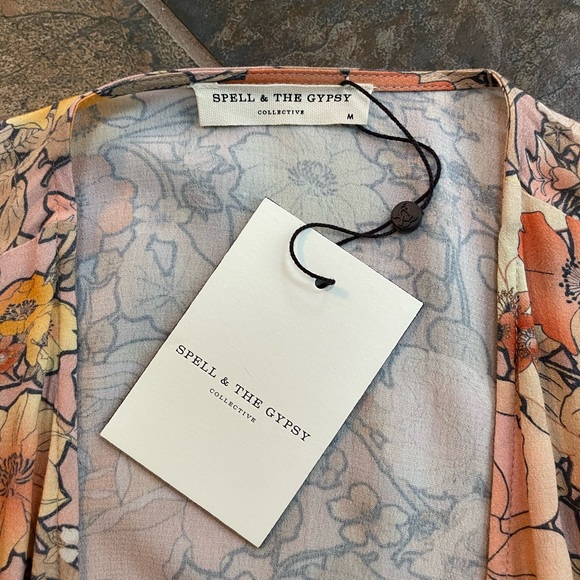 NWT Spell Amethyst Bambi Gown “Blush” Medium - Picture 5 of 12